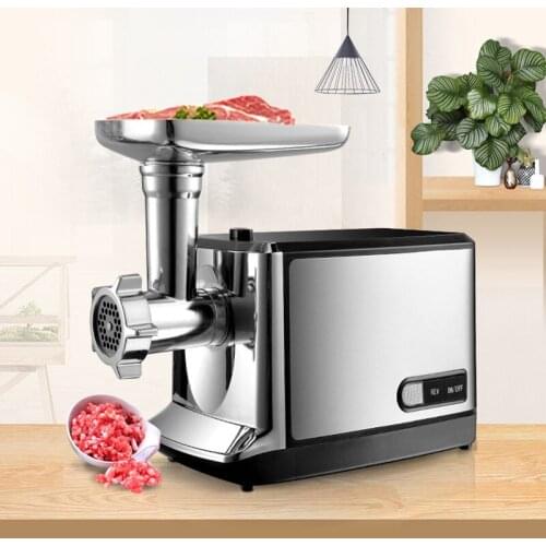 Household and commercial meat grinder stainless steel multi-function automatic dumpling stuffing minced meat enema machine