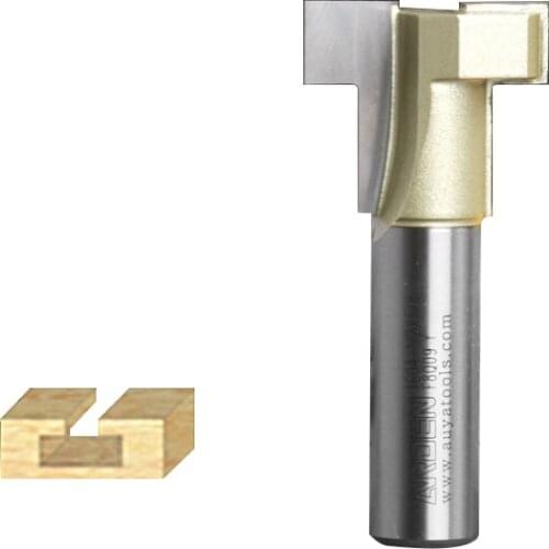 Fresas para router Straight T-Slot T-Track Arden Router bit - 1/2*3/8 - 1/2" Shank - Arden A1604018
