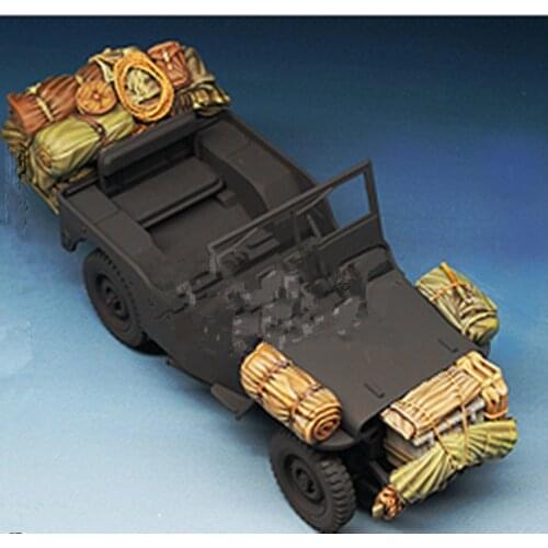 1/35 Resin Figure Model Kit Unassambled Unpainted B155(NO CAR)