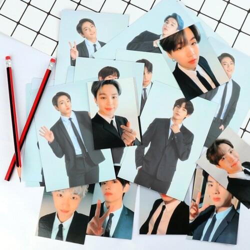 KPOP Bangtan Boys Bang Bang Con The Live Same Photo Cards BBC Memebers LOMO Cards Premium Photos