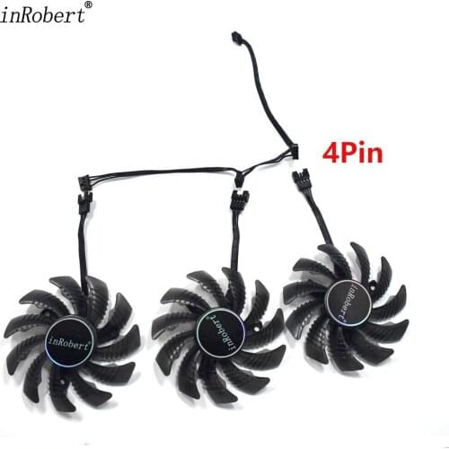 75MM T128010SU 0.35A Cooling Fan For Gigabyte AORUS GTX 1080 1070 Ti G1 Gaming Fan GTX 1070Ti G1 Gaming Video Card Cooler Fan
