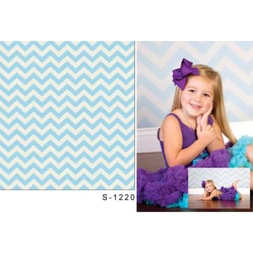 Lovely girl chevron background baby photo portrait vinyl kid photography backdrop of photographer studio props photophone S-1220