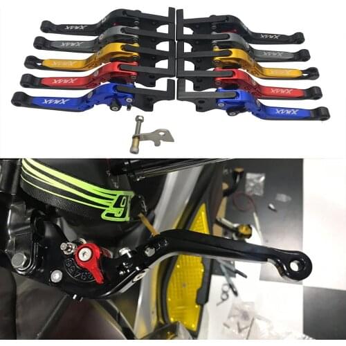 Motorcycle Parking Brake Levers For Yamaha XMAX300 X-MAX 250 2015-2019 2020 CNC Brake Clutch levers xmax 300 Automatic Locking