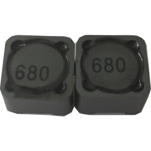 Wholesale 68uH 12X12X7mm chip inductor fixed power inductor 0.47''X0.47''X0.28'surface mount inductor ,500pcs/lot