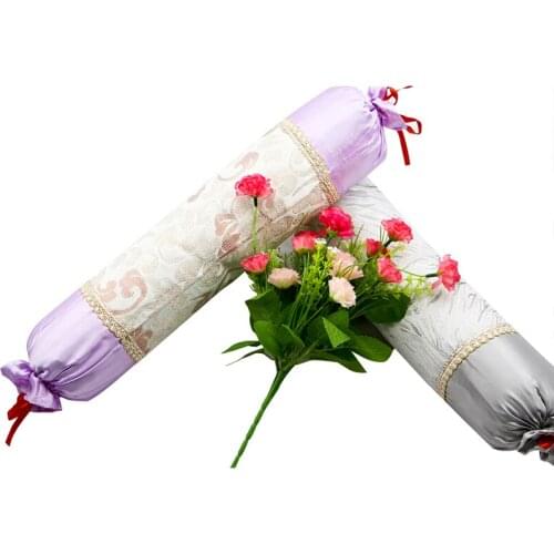 Bamboo Charcoal Neck Pillow 43*11cm Body Sleeping Orthopedic Pillow Massage Particles Pillows Neck Home Linens Textile