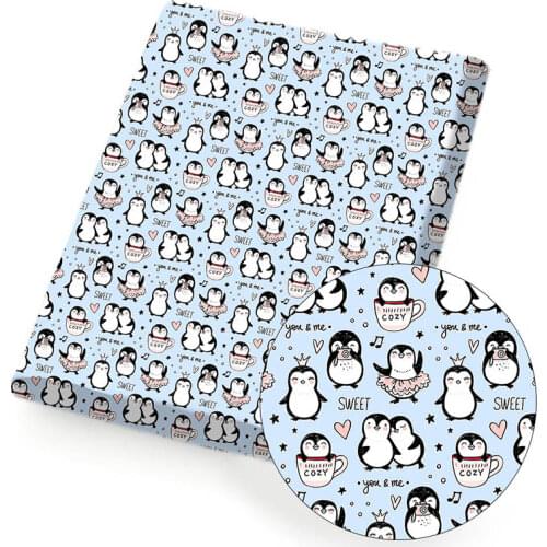 Polyester Cotton Fabric Sheet Anime Characters Printed Cartoon Cloth Fabrics For DIY Craft Dress Home Textile Sewing 45*145cm/pc