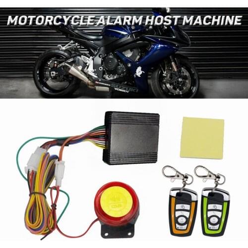 Hot New Motorcycle Alarm System Anti-theft Security Alarm Protection Remote Control 150M Universal Scooter Chopper Motor Bike