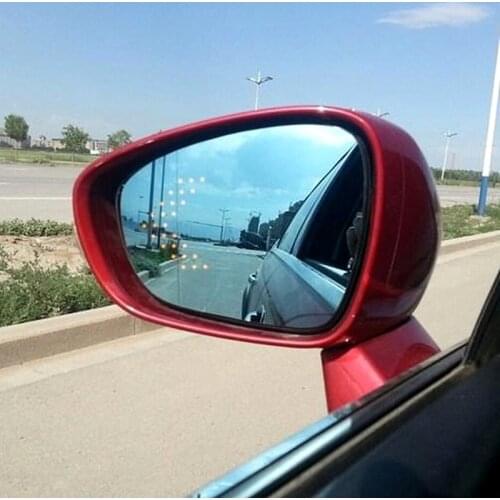 Brand New Power Heated Blue Wide Angle Sight Side Rear View Mirror Glasses For Citroen C4L