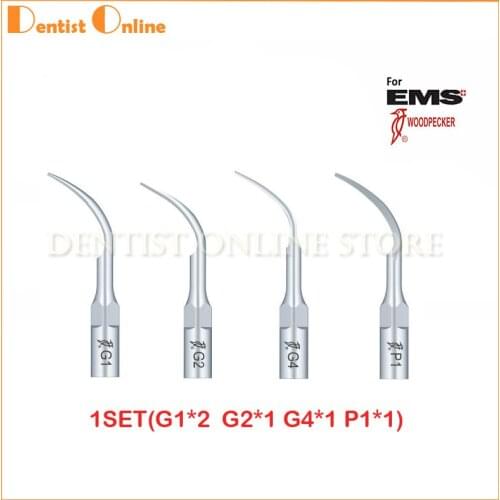 Dental Woodpecker Scaler Tip G1 G2 G4 P1 Compatible With EMS
