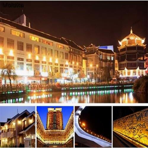 Led wall washers outdoor waterproof commercial spotlights wedding power 12V24V CD50 W06