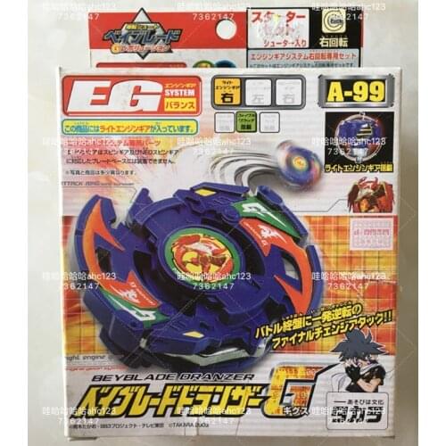 Takara Tomy Beyblade Oranzer A-99 EG Metal Fusion Turbo Burst Tops Beyblades Spinning Tops Toy Boys Battle Gyro Fight Toys Gift