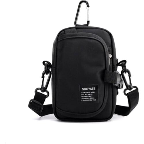 Tactical bag mobile phone leather case outdoor shoulder bag waist bag messenger multi-function tool bag coin purse