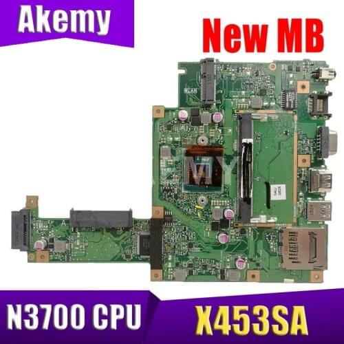 Akemy X453SA MAIN_BD._N3700 MainBoard For ASUS X453SA X453S F453S Laptop Motherboard 90NB0A70-R01200