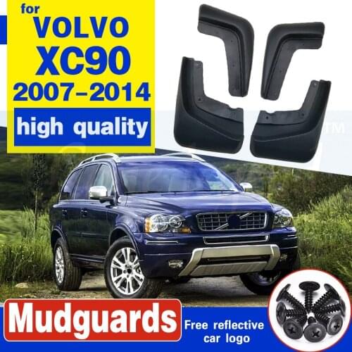 For VOLVO XC90 2007-2014 Mudflaps 2008 2009 2010 2011 2012 2013 Front Rear Car Mud Flaps Splash Guards Mud Flap Mudguards Fender