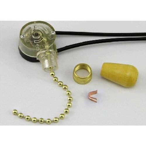 Electronic press key switch Pull rope switches for bedside wall lamp 10pcs