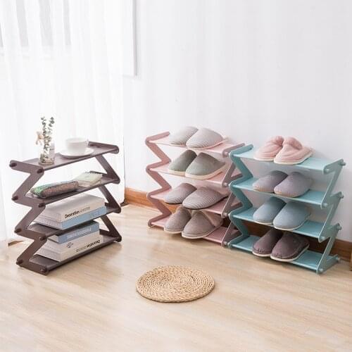 Multi-layer Shoe Rack Household Assembly Shoe Rack Door Multi-layer Shoe Storage Rack Shoe Rack Shoe Shelf Metal Shoe Rack