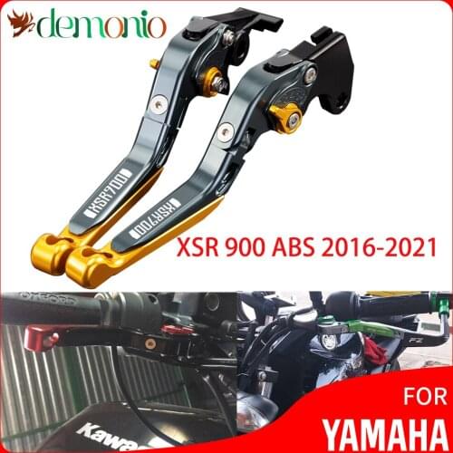 Motorcycle Accessories CNC Folding Extendable Brake Clutch Levers For Yamaha XSR900 XSR 900 2016 2017 2018 2019 2020 2021