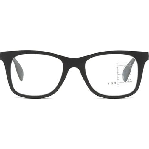 Classic Retro Eyeframe Anti-blue Light Anti-fatigue Progressive Multifocal Reading Glasses Add +0.75 +1.25 +1.5 +1.75 To +4