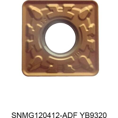 Original SNMG 120412-ADF SNMG120412-ADF YB9320 Circular Four Corners CNC Machining Stainless Steel Insert Special Carbide