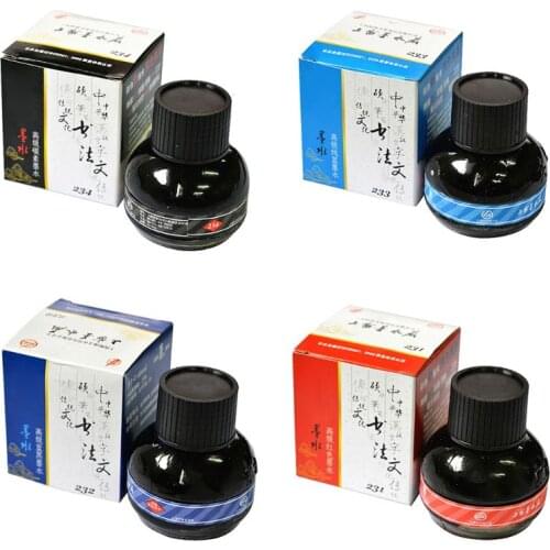 Glass Bottled Smooth Fountain Pen Writing Ink Refilling Inks Stationery School