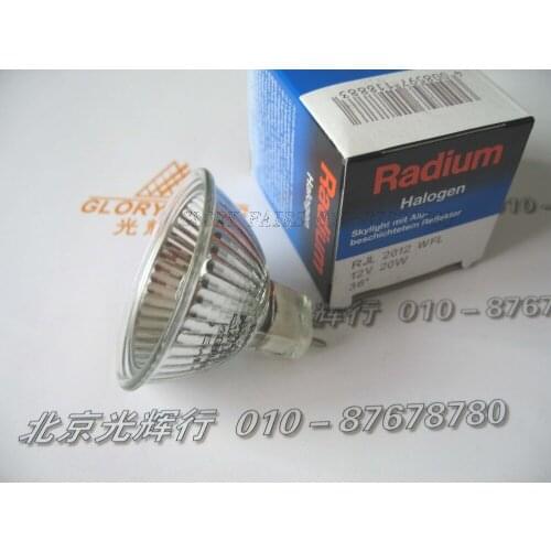 RADIUM RJL ALU WFL 12V 20W 36 degree 2012 halogen lamp,12V20W bulb,Skylight mit aluminum reflector light