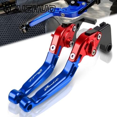 Motorcycle Clutch Brake Lever Adjustable Accessories FOR SUZUKI GSF600 S BANDIT GSF 600 2007-2015 2014 GSF600S 2013 CNC Aluminum