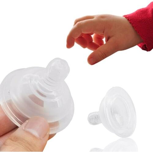 Frosted Nipple Wide Caliber Breast Nipple Baby Infant Wide Mouth Bottle Nipples