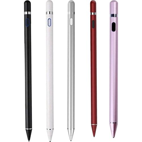 Stylus Pencil for Apple IPad Android Tablet Pen Drawing Pencil 2in1 Capacitive Screen Touch Pen Mobile Phone Smart Pen Accessory