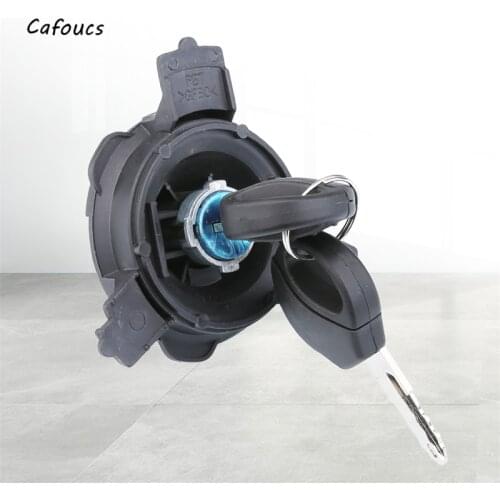 Fuel tank Lock Outer cover Car Oil Tank Cap 1508H2 Fuel Tank Inner Cover Lock With Two Keys For Peugeot 206 207 For Citroen C2