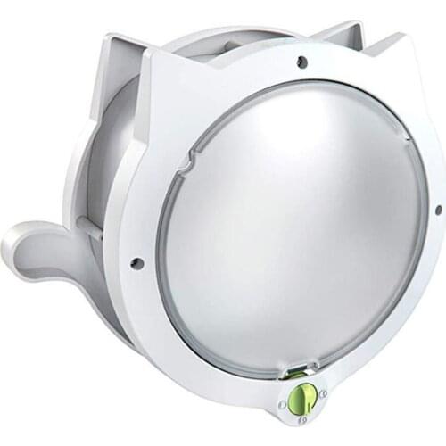 Weatherproof Dog Flap Door for Small Pets, Unique Cat-Shaped Design, 4 Way Locking Easy Quick Installation, White