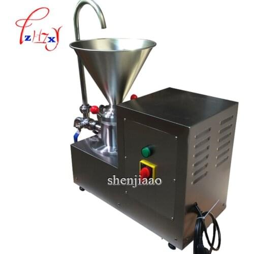 Vertical emulsified Colloid mill sesame peanut butter colloid mill soybean grinding machine sesame processing machine 220v 2.2kw