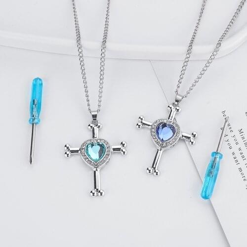 12Pcs/lot Reminiscent of Relatives Pet Ashes Box Pendant Necklace for Women Can Open Crystal Cross Chain Necklace for Women