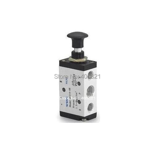 3/8'' 4R310-10 5 Way 2 Position Hand Lever Solenoid Valve