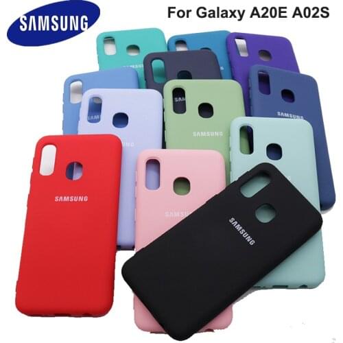 Case For Samsung Galaxy A02S A20E Case Silicone back cover For Samsung A02 S A205F A20E A 20 E A202F A02S Cover With Logo