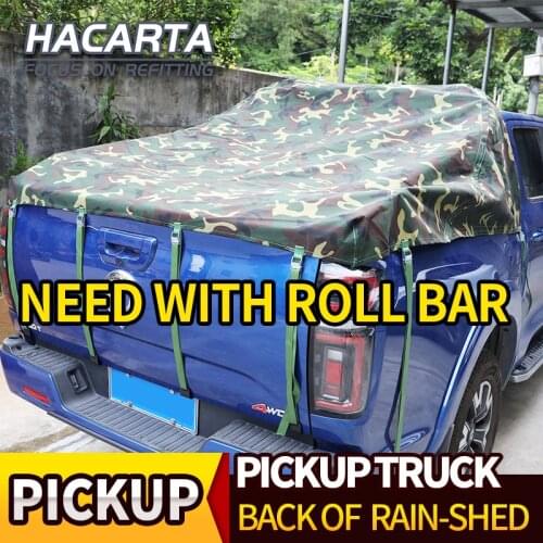 PICKUP TRUCK CARGO COVER RAINCOAT Waterproof back of rain-shed PICKUP Rear bucket cover Pickup Truck Bed Cover tonneau cover
