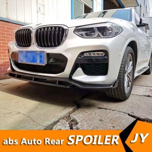 For BMW X3 Body kit spoiler 2019-2020 BMW X3 G01 FRONT ABS Rear lip rear spoiler front Bumper Diffuser Bumpers Protector