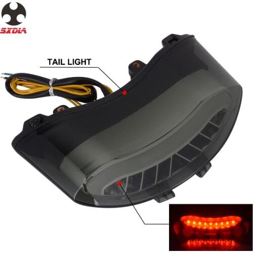 For TRIUMPH DAYTONA 675 2005-2010 SPEED TRIPLE R 2008-2010 Motorcycle Accessories LED Tail light Turn Signal Rear Brake Lamp