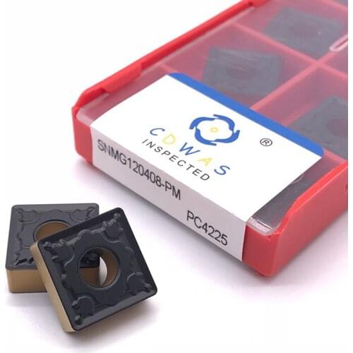 High Quality SNMG120408 SNMG120412 PM PCS4225 CNC Carbide Insert Lathe Tool Machine Parts Milling Lathe Tool