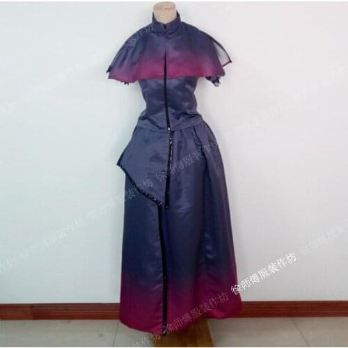 Anime cosplay 2019 Fate Grand Order FGO black Jeanne d'Arc cosplay costume cloak customized A
