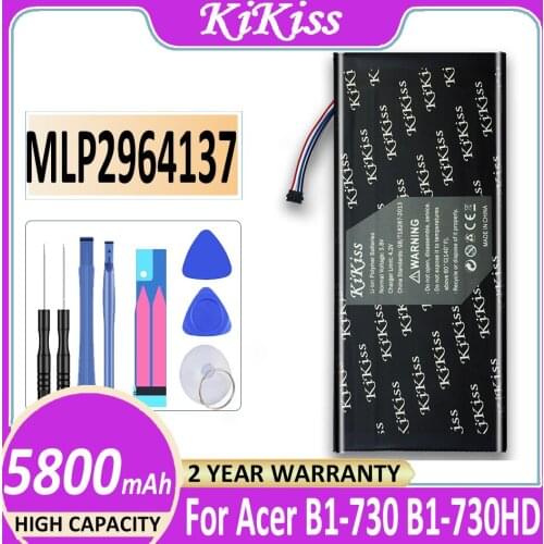 Free Tool 5800mAh Tablet Li-ion Polymer Battery MLP2964137 for Acer Iconia One 7 B1-730 B1-730HD A1402 +Tracking Number