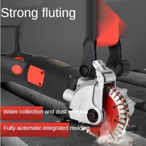 Wire slotting machine Dust-free slotting machine Automatic cutting machine without dead angle for hydropower engineering