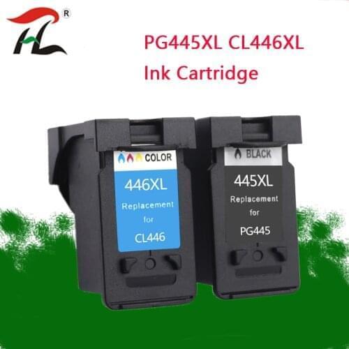 PG-445 CL-446 PG445 CL 446 Compatible PG445XL 445XL ink cartridge for Canon PIXMA MG 2440 2540 2940 MX494 IP2840 printer