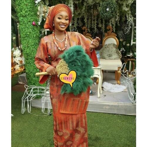 Custom Bride Hand Fan with Feather Lace Dance Party Fans African Style with Sequin Stones Handmade Wedding Feather Photo Props