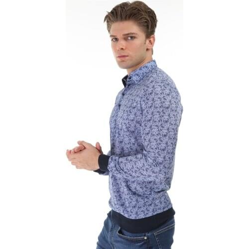 Semco Pattern Long Sleeve Slimfit Mens Shirts Square Pattern Cotton Male 'S Fashion Shirts Oxford Flannel Casual Daily 2021 Winter