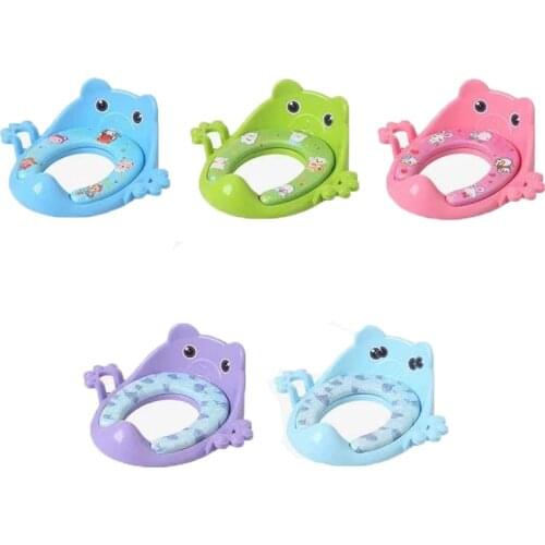 5 Colors Baby Bear Cartoon Potty Toilet Training Seat with Armrest Childrens Portable Pot Chair Cover Lovely Child Tralvel WC