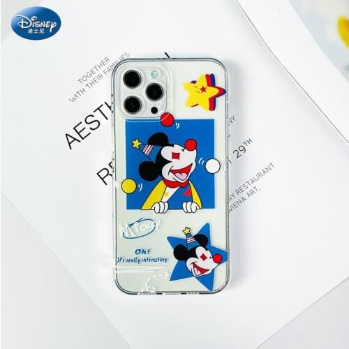 DISNEY 2021 Mickey Minnie Silicone Case for iPhone 11 Pro Xs Max iPhone 12Official Liquid Silicon 360 Full Cover zz0609