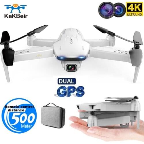 KaKBeir GPS Drone S162 4K HD Camera 5G WIFI FPV Foldable Quadcopter One-Key Return RC Distance 500 Meters Long Battery Life