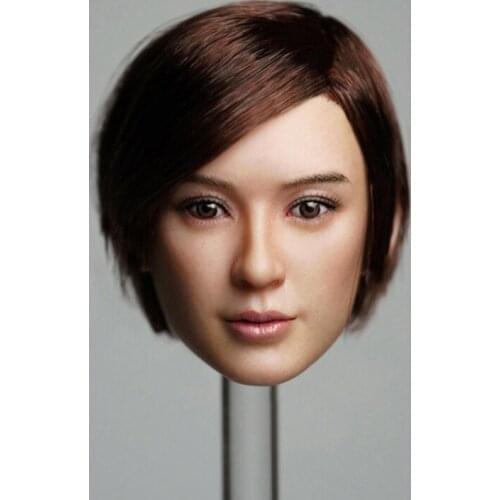 SUPER DUCK 1/6 SDH013 Sun Li Head Sculpt for 12inch Action Figure DIY