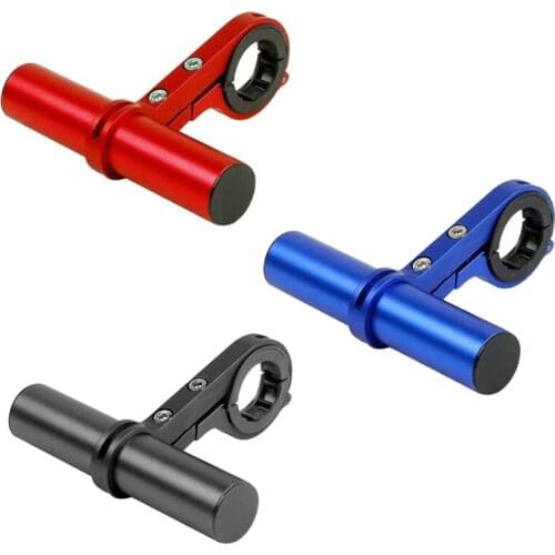 T4MF Aluminum Alloy Clamp Bicycle Handlebar Extender, Bicycle Handlebar Extension Accessory , for Holding Speedometer