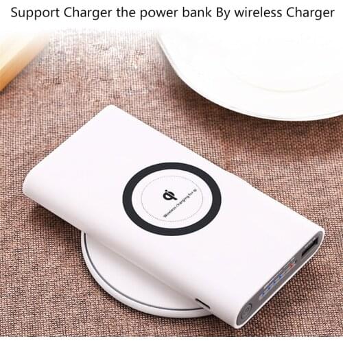 10000mAh Wireless Charger Power Bank Qi Wireless Charger For iPhone X XR XS MAX 8 Samsung Note 8 S10 S9 S8 Plus S7 Powerbank